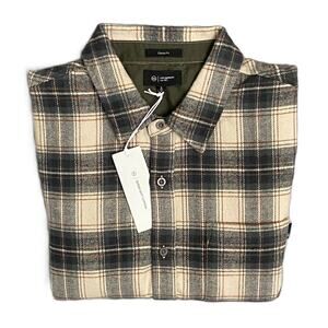 AG Los Angeles Men's Large "Aiden" Flannel Shirt Classic Fit Plaid NEW